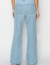 RISEN High Rise Straight Jeans