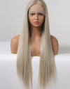 13*2" Lace Front Wigs Synthetic Long Straight 27" 150% Density