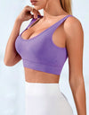 Round Neck Active Bra