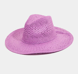 Fame Straw Braided Sun Hat