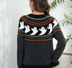 Ghost Button Up Long Sleeve Cardigan