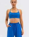 Crisscross Spaghetti Strap Active Cami