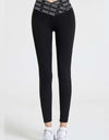 Wide Waistband Sports Pants