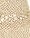 Fame Cutout Woven Straw Hat