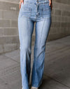 High Waist Bootcut Jeans