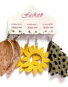 PU Earrings Set