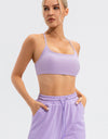 Crisscross Spaghetti Strap Active Cami