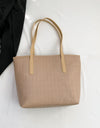 PU Leather Large Tote Bag