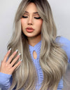 Full Machine Long Wave Wigs 26''