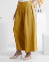 Wide Leg Elastic Waist Pants