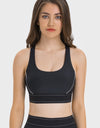 Contrast Sports Bra