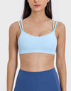 Scoop Neck Double Strap Active Cami