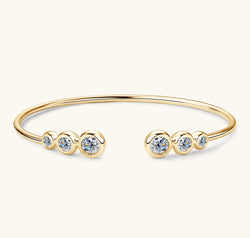 1.8 Carat Moissanite 925 Sterling Silver Bracelet