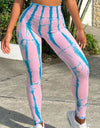 Tie-dye Slim Fit Long Active Pants