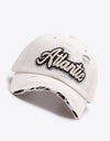 ATLANTIC Graphic Distressed Baseball Cap