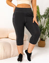 Plus Size Pocketed High Waist Active Leggings