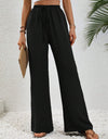 Wide Leg Drawstring Pants