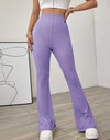 High Waist Flare Leg Pants