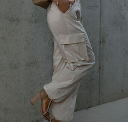 Drawstring Pants with Pockets