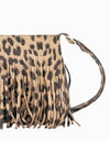 Adored PU Leather Crossbody Bag with Fringe