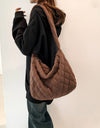 Corduroy Medium Shoulder Bag