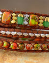 Natural Stone Woven Bracelet