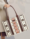 Printed PU Leather Shoulder Bag