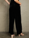 Loose Fit High Waist Long Pants with Pockets