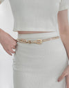 Rhinestone Metal Belt