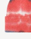 Tie-Dye Cuffed Knit Beanie