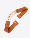 Chain Detail Elastic Belt