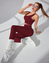 Scoop Neck Wide Strap Top and Pants Active Set