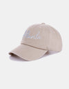 Zenana Washed ATLANTA Embroidered Baseball Cap