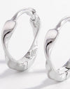 925 Sterling Silver Hoop Earrings