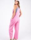 VERY J Knot Strap Jumpsuit with Pockets