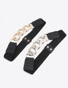 Chain Detail Elastic Belt