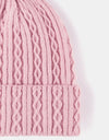 Mixed Knit Cuff Beanie