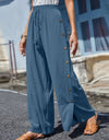 Full Size Tassel Wide Leg Pants