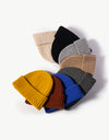 Rib-Knit Cuff Beanie