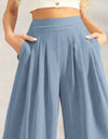 High Waist Wide Leg Pants