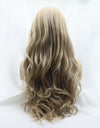 13*3" Lace Front Wigs Synthetic Long Wavy 24" 130% Density