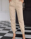 High Waist Pants with Pockets