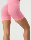 High Waist Wide Waistband Active Shorts