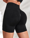 Slim Fit High Waistband Active Shorts