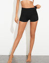 Exposed Seam High Waist Yoga Shorts