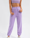 Drawstring Active Pants with Pockets