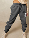 Simply Love Simply Love Full Size Drawstring DAISY Graphic Long Sweatpants