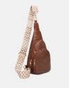 PU Leather Sling Bag