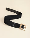 Alloy Buckle PU Leather Belt