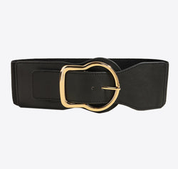 Zinc Alloy PU Leather Belt